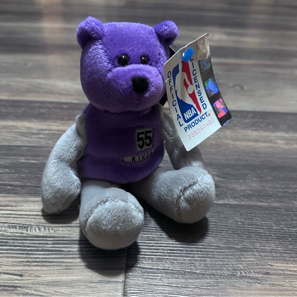 Sacramento Kings #55 Jason Williams NBA limited treasures PRO bear with tags - Picture 3 of 9